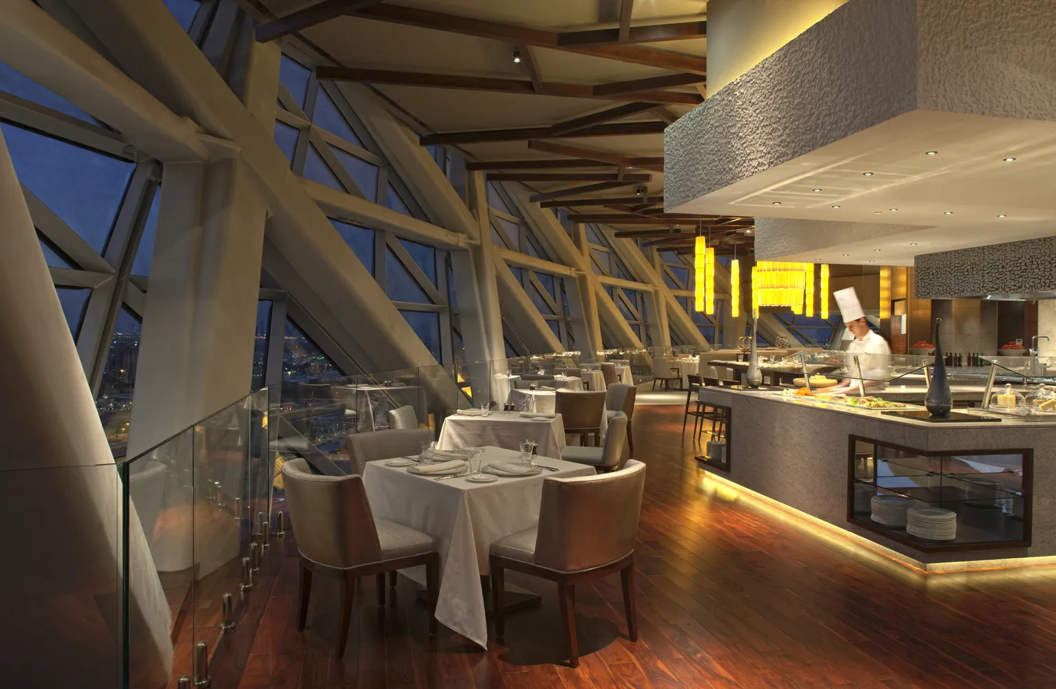 Capital Gate Tower by ADNEC