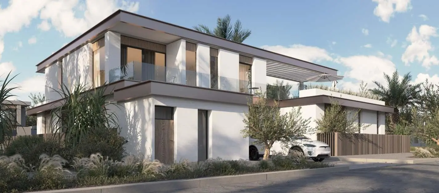 Al Naseem Villa Exterior - Contemporary design with waterfront views