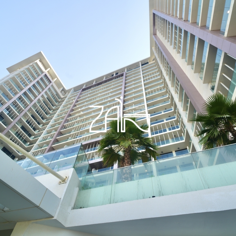 Furnished High-Floor 1BR Unit with Canal View