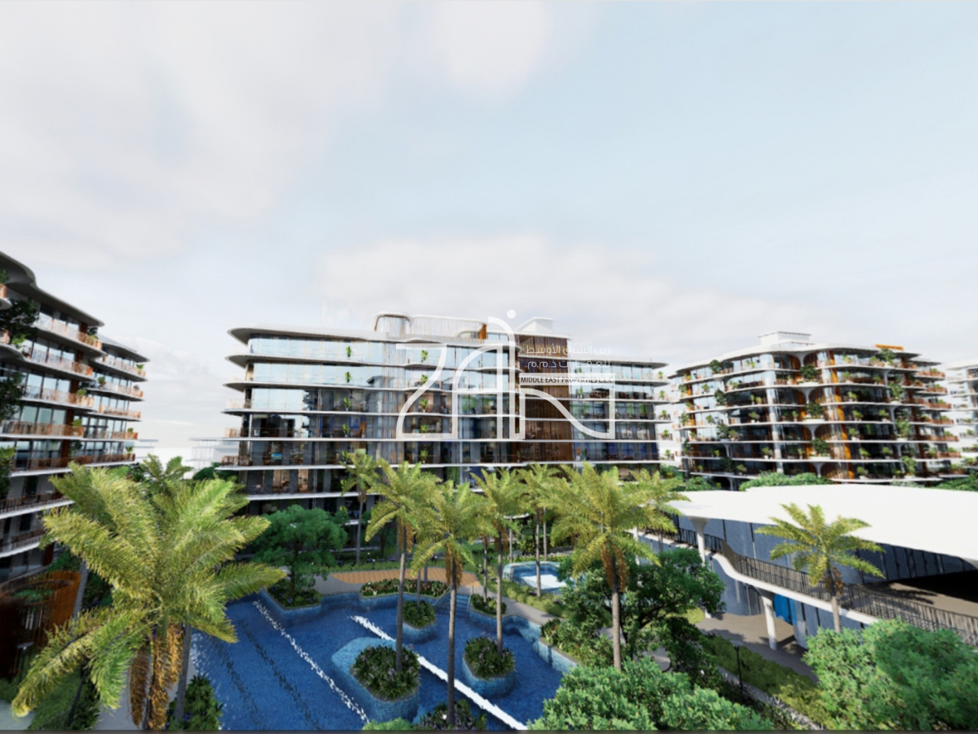 High Floor 1BR with Pool View and Luxury Amenities