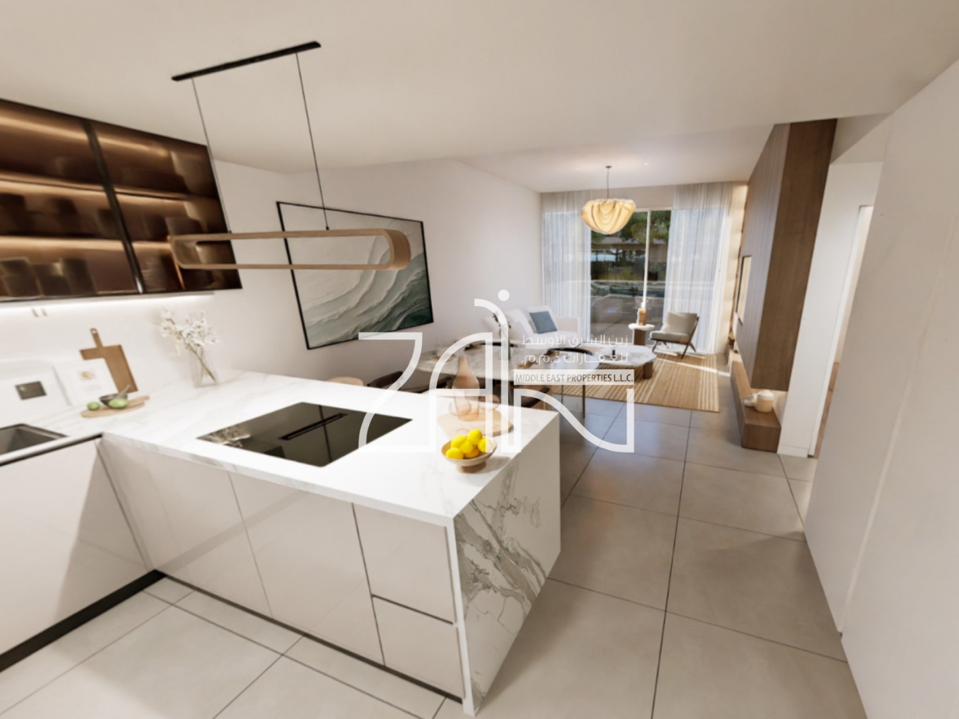 Modern Waterfront 1BR with Prime City Connectivity