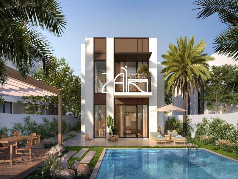 Single Row Large Plot 6BR+M Villa Prime Community