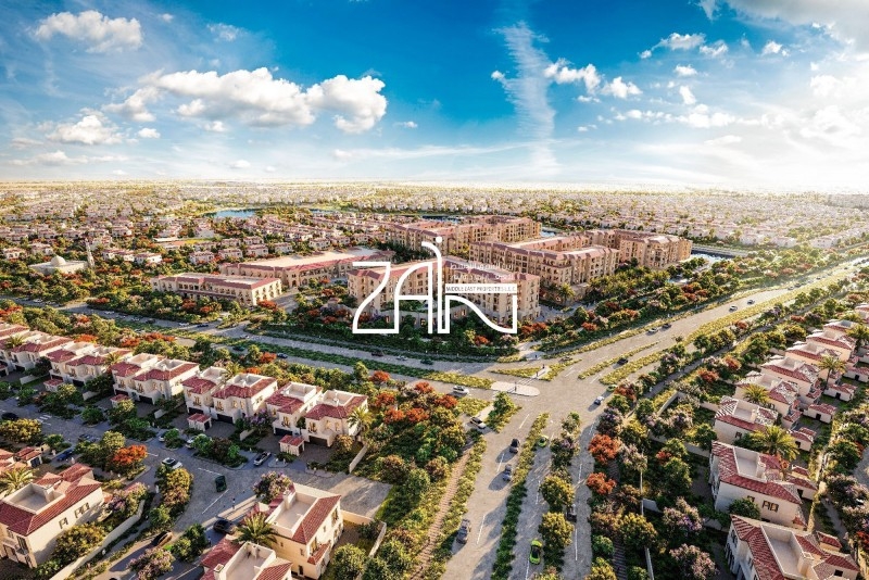 Single Row 3BR Villa with Maids Room + Garden View